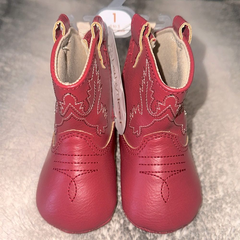 Baby Deer Red Baby Walker Shoes